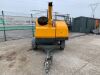 UNRESERVED Jensen A540 Fast Tow Single Axle Diesel Turn Table Wood Chipper - 8