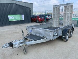 UNRESERVED Ifor Williams GD106GM Twin Axle 3.5T Plant Trailer