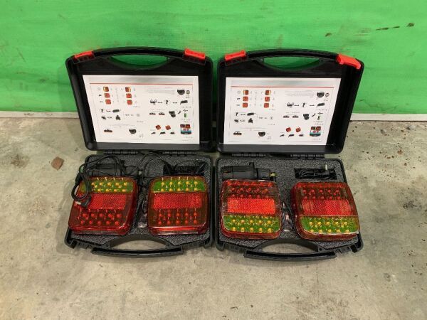 2 x Wireless Trailer Lights