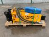 UNUSED Kabonc KBKC45 Hydraulic Breaker (30mm Pins - 1.5T - 2.5T) c/w Hoses & Chisel