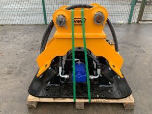 UNUSED 2021 HMB Hydraulic Plate Compactor To Suit 4T-10T (45mm Pins)