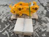 UNUSED 2021 HMB06 Hydraulic Quick Hitch To Suit 10T-15T Excavator (65mm Pins) - 2