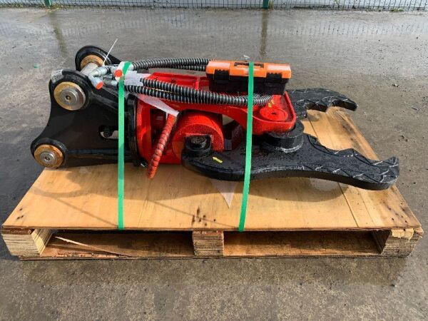 UNRESERVED UNUSED Hanmen HMB02 Hydraulic Shears To Suit 4T-7T Excavator (45mm Pins)