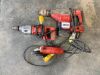 3 x Milwaukee Tools