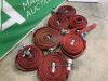 UNRESERVED 7x Red Fire Hoses - 3