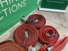 UNRESERVED 7x Red Fire Hoses - 5