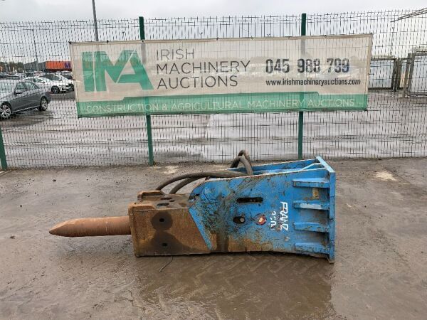 Franz F3200 Hydraulic Breaker To Suit 32T-46T Excavator c/w Chisel