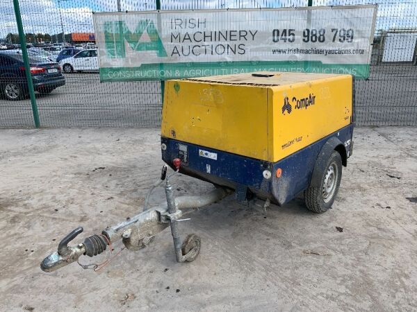 UNRESERVED 2007 Compair DLT0206 Fast Tow Diesel Road Compressor