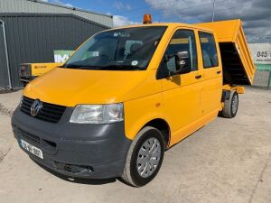 2004 Volkswagen Transporter Crew Cab Tipper