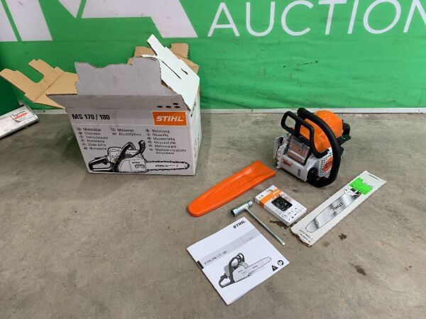 NEW Stihl MS170 Chainsaw In Box