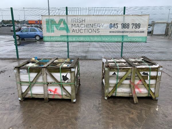 2 x Pallet Crates Of Cobble Lock Granite