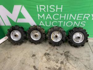 4 x NEW/UNUSED Wheels To Suit BLEC Seeder/Stone Rake