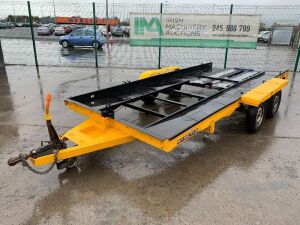 UNRESERVED Brian James 14FT Twin Axle Car Transporter c/w Ramps