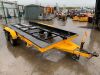 UNRESERVED Brian James 14FT Twin Axle Car Transporter c/w Ramps - 7