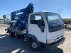 UNRESERVED 2003 Nissan Cabstar c/w 2002 CTE Z20 Rotating Cherry Picker (Non-Runner) - 7