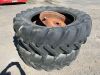 UNRESERVED 2 x 620/70/R42 Tractor Tyres - 2