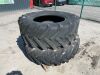 UNRESERVED 540/65/30 - Kleber 500 & 9.50/16.5 Tyres - 2