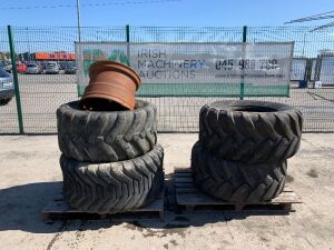 UNRESERVED 4 x Flotation Tyres