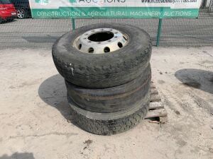 3 x Truck Tyres