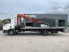 2005 MAN 12.180 Flatbed c/w 2005 Palfinger PKG12001 Extendable Crane - 2