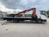 2005 MAN 12.180 Flatbed c/w 2005 Palfinger PKG12001 Extendable Crane - 6