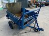 Single Axle Wooden Car Trailer - 6