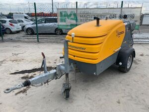 2016 Putzmeister M760DH Fast Tow Single Axle Diesel Concrete Pump