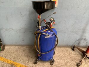 UNRESERVED Portable Waste Oil Drain & Suction Collector