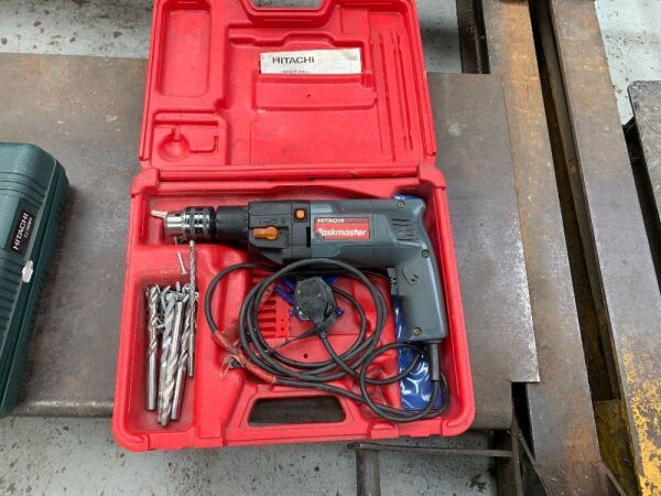 UNRESERVED Hitachi Taskmaster Electric Power Drill in Box