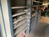 UNRESERVED Selection of Shelving and Plastic Bin Mounted Parts Racks - 3