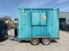 UNRESERVED Twin Axle Fast Tow Welfare Unit c/w Canteen, Gas Hob, Sink & Power Sockets - 2