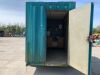 UNRESERVED Twin Axle Fast Tow Welfare Unit c/w Canteen, Gas Hob, Sink & Power Sockets - 12