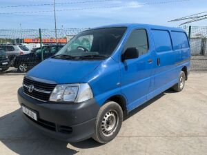 2011 Toyota Hiace LWB Extra 2.5ltr Van