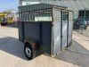 UNRESERVED Single Axle Livestock Trailer c/w Ramp - 3