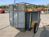 UNRESERVED Single Axle Livestock Trailer c/w Ramp - 5