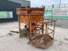 UNRESERVED 3T Concrete Skip c/w Pedestrian Platform - 2