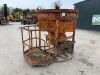 UNRESERVED 3T Concrete Skip c/w Pedestrian Platform - 4