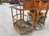 UNRESERVED 3T Concrete Skip c/w Pedestrian Platform - 10