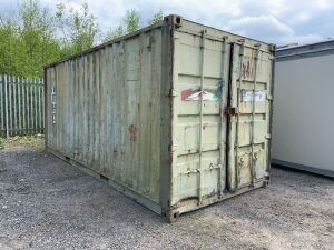 UNRESERVED 20FT Container c/w Internal Shelving