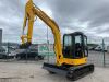 2016 Komatsu PC55MR-3 Zero Tail 5.5T Excavator c/w 3 x Buckets