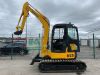 2016 Komatsu PC55MR-3 Zero Tail 5.5T Excavator c/w 3 x Buckets - 3