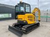 2016 Komatsu PC55MR-3 Zero Tail 5.5T Excavator c/w 3 x Buckets - 9