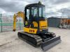 2016 Komatsu PC55MR-3 Zero Tail 5.5T Excavator c/w 3 x Buckets - 10