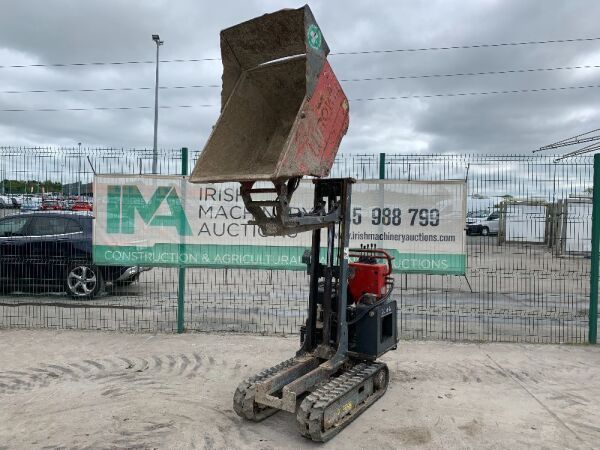 UNRESERVED 2005 Hinowa HP1100D Tracked Pedestrian High Tip Diesel Dumper