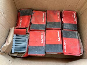 UNRESERVED 16 x Boxes Of Hilti Nails - New