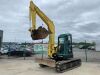 UNRESERVED 2007 Yanmar VIO75-A Zero Tail 7.5T Excavator - 2