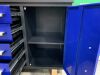 UNRESERVED/UNUSED Steelman 10 Drawer & 2 Cabinet 7ft Workbench - 9