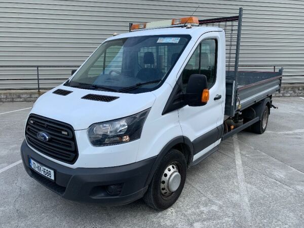 2017 Ford Transit 3.5T Twin Wheel Single Cab Tipper