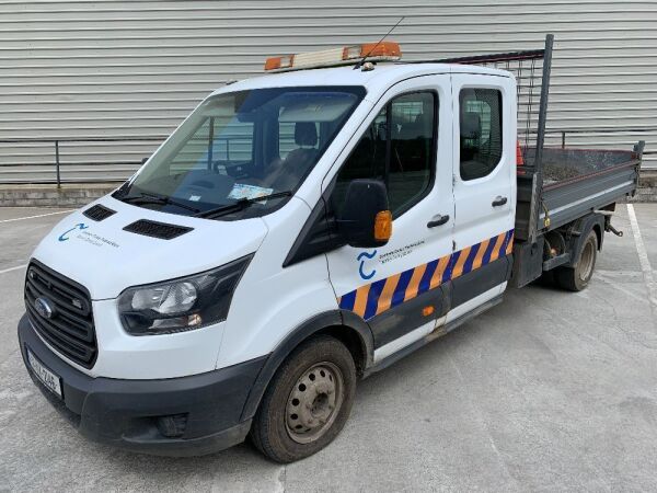 2017 Ford Transit 3.5T Twin Wheel Double Cab Tipper