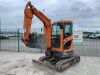 UNRESERVED 2011 Doosan DX27Z Zero Tail 2.7T Excavator - 2